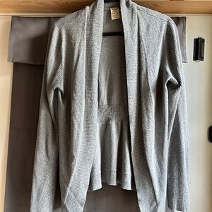Dressy gray cardigan